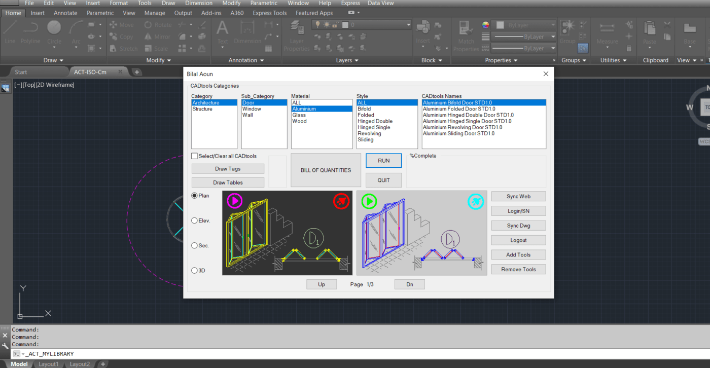 Get Started ... Quantity takeoff from Autocad drawing - AppisCAD