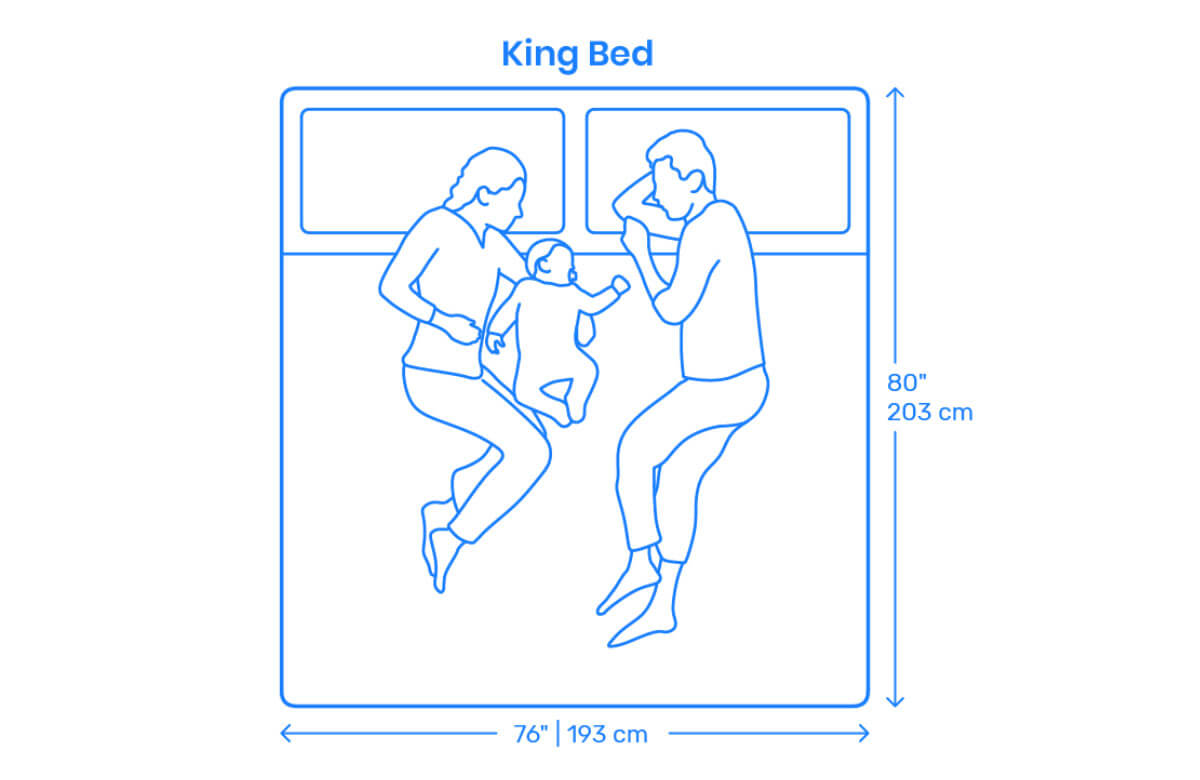 King Bed CAD block - AppisCAD